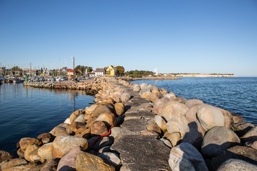 Der Hafen von Rødvig