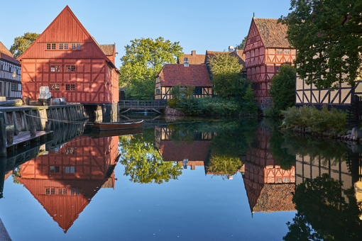 Den Gamle By (die Alte Stadt) in Aarhus