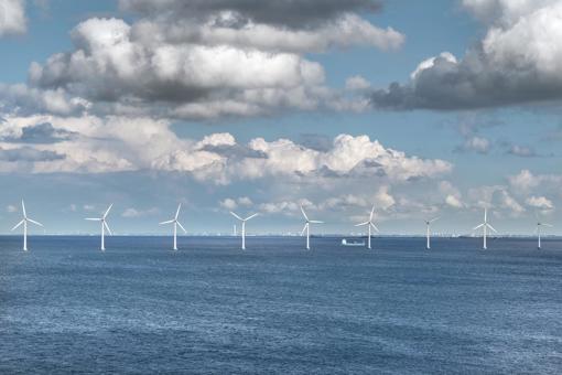 Windpark in der dänischen Ostsee