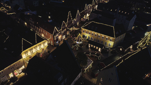 Tønder zur Weihnachtszeit