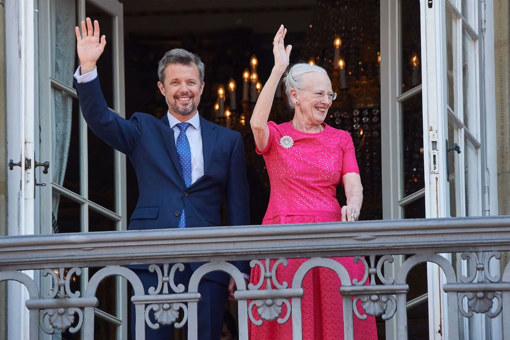 Margrethe II. und König Frederik X.
