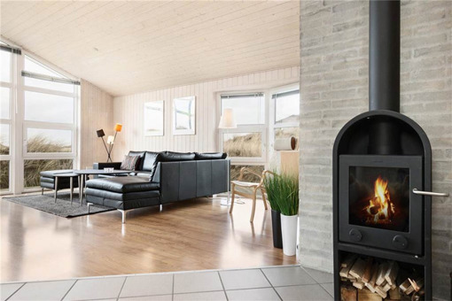 Kaminofen im Ferienhaus