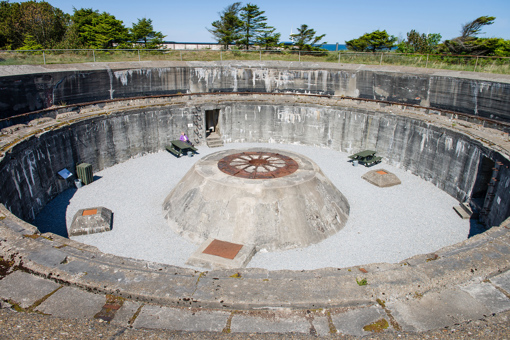 Kesselbettung im Bunkermuseum Hanstholm