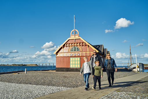 Am Hafen von Rudkøbing auf Langeland