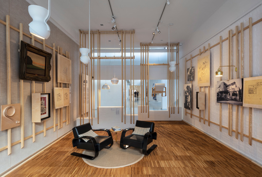 Ausstellungsraum im Aalborger Kunsten