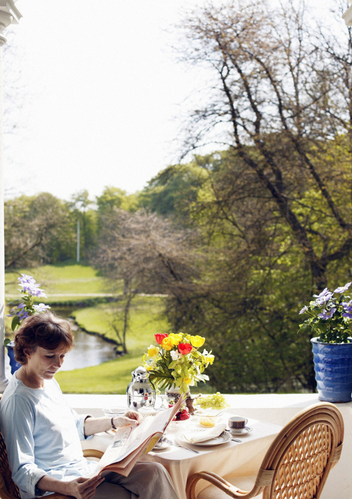 Frühstück in Liselund