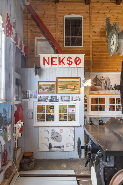 Im Eisenbahnmuseum in Nexø