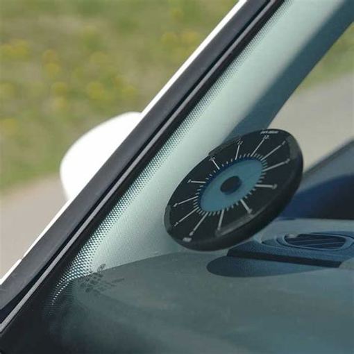 Eine dänische Parkscheibe