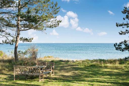 Blick aufs Wasser Djursland