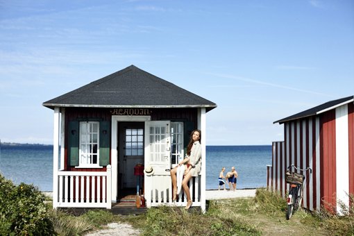 Badehaus auf Ærø