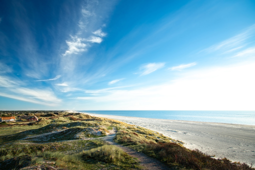 Direkt am Blåvand Strand