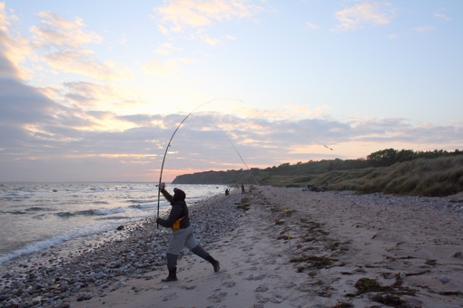 Angler auf Langeland
