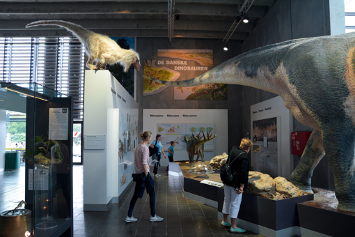 Dinosaurier, Erdgeschichte und heutige Bornholmer Natur warten im Erlebniscenter NaturBornholm
