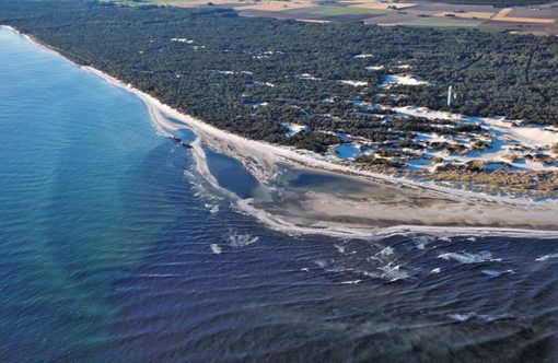 Luftbildaufnahme Dueodde von oben 