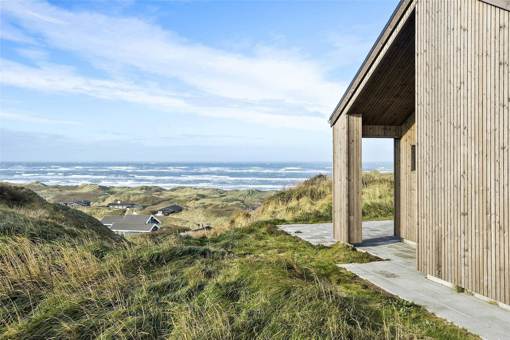 Ferienhaus mit Meerblick