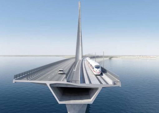 Entwurf Storstrømsbrücke