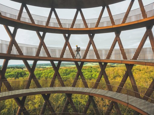 Der Aussichtsturm Camp Adventure Skovtårn