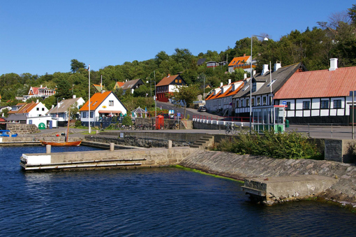 Im Hafen von Vang auf Nordbornholm