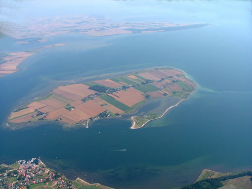 Die Insel Hjarnø im Kattegat