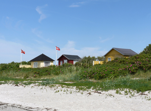 Strandhäuser in Dänemark