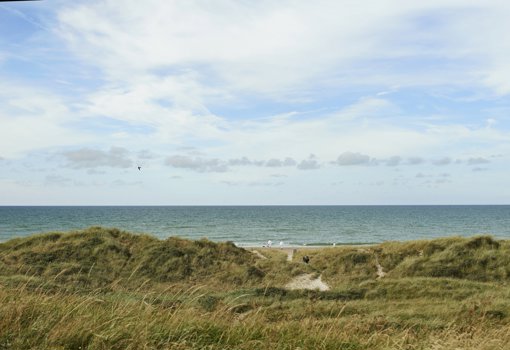 Am Strand bei Bjerregård