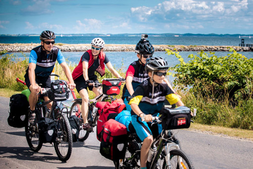 Fahrrad fahren auf der Insel Fünen