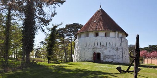 Zum Verteidigungsmusuem gehört das historische Kastellet - ein Wehrturm, der auch als Quarantänelager genutzt wurde. 