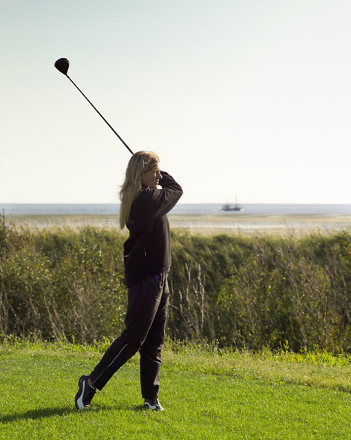 Golf spielen auf Römö