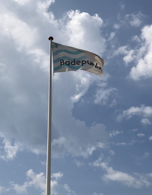 Flagge Badepunkt
