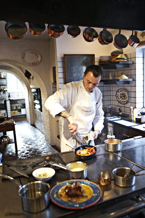 Kochen im Falsled Kro