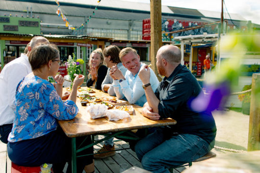 Gruppe im Reffen - Copenhagen Street Food