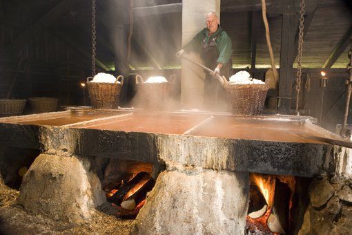 Læsø Saltsyderi Siedehütte