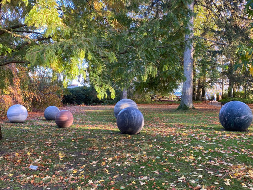Garteninstallation am Louisiana Museum