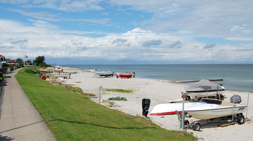 Hasmark an der Ostseeküste