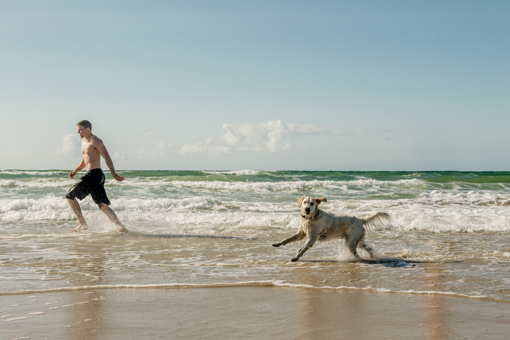 Am Strand von Lökken