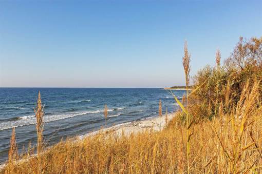 Entspannte Atmosphäre am Strand auf Südbornholm