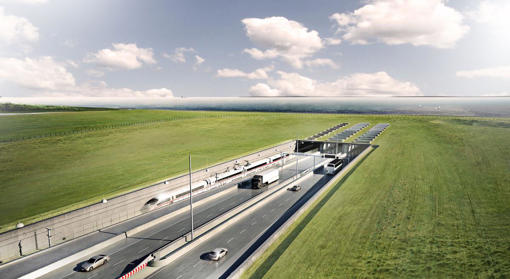 Fehmarnbelt-Einfahrt