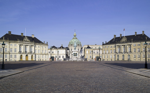 Schloss Amalienborg in Kopenhagen