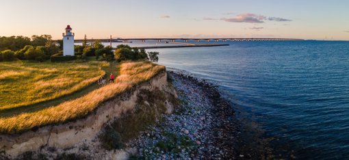 Knudshoved Fyr am großen Belt