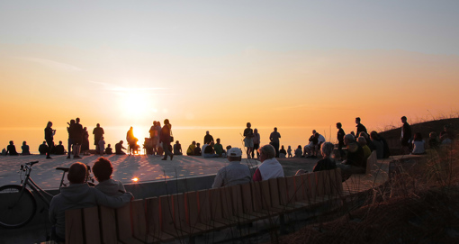 Sonnenuntergang in Gammel Skagen