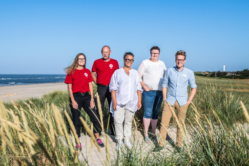 Das Team von Feriepartner Blåvand