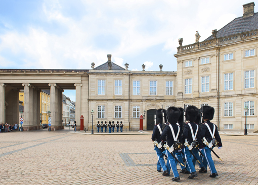 Den Kongelige Livgarde (dt.: Die Königliche Leibgarde) 