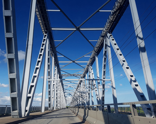 Die Brücke vom Bridgewalking Lillebælt