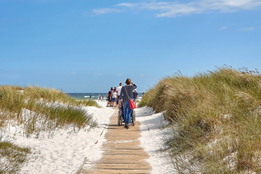 Am Dueodde Strand auf Bornholm