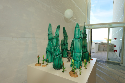 Glaskunst im Bornholms Kunstmuseum