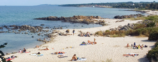 Am Strand von Sandkas